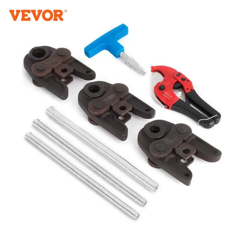 VEVOR Pipe Wrench Crimper Pressing Plier Jaw with Active Opening TH Shaped Hydraulic Hose Clamp Fittings Tool for Copper Joint
VEVOR Pipe Wrench Crimper Pressing Plier Jaw with Active Opening TH Shaped Hydraulic Hose Clamp Fittings Tool for Copper Joint