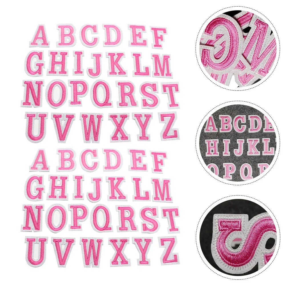 52 шт., декоративные патчи с надписью 
52 шт., декоративные патчи с надписью