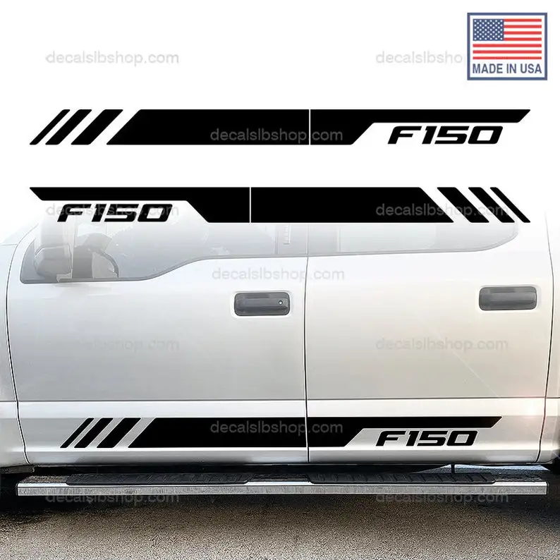 Ford F150 Decal Stripes Sidedoor Truck Decals Stickers Vinyl F-150 Side Doors Graphic 4Pc
Ford F150 Decal Stripes Sidedoor Truck Decals Stickers Vinyl F-150 Side Doors Graphic 4Pc