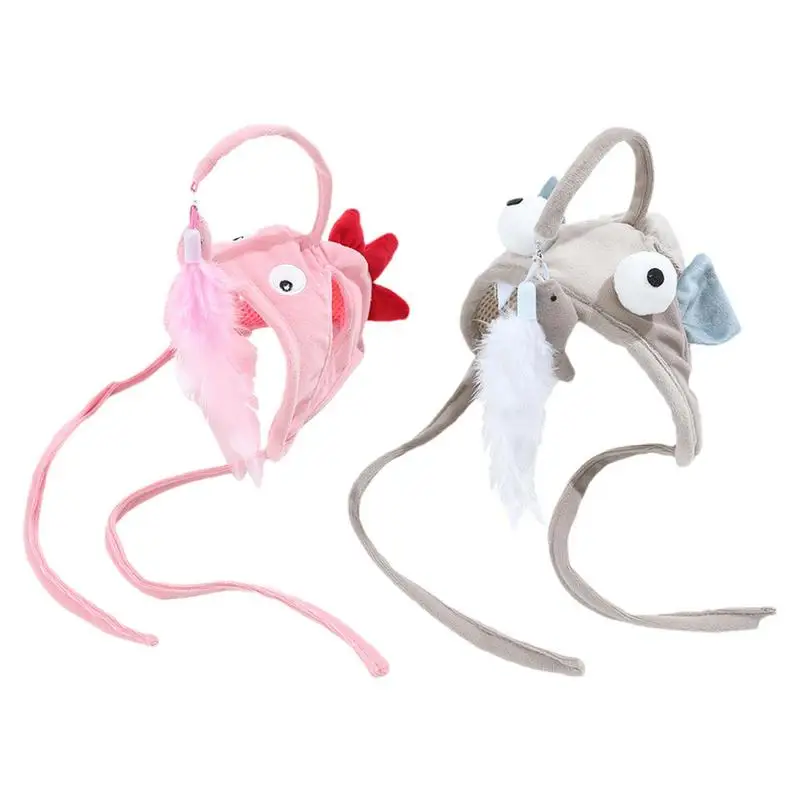 Feather Cat Toys Head-Mounted Cat Wand Toys For Indoor Cats Adjustable Interactive Cat Toys For Indoor Cats Automatic Cat Teaser
Feather Cat Toys Head-Mounted Cat Wand Toys For Indoor Cats Adjustable Interactive Cat Toys For Indoor Cats Automatic Cat Teaser