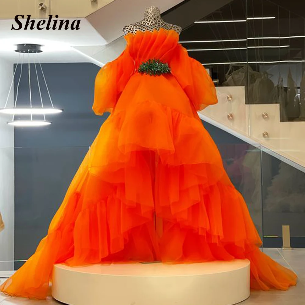 Gorgeous Strapless Formal Occasion Dresses Crystal High-low Off the Shoulder Ruffled Prom Dresses Vestido De Noche Customized
Gorgeous Strapless Formal Occasion Dresses Crystal High-low Off the Shoulder Ruffled Prom Dresses Vestido De Noche Customized