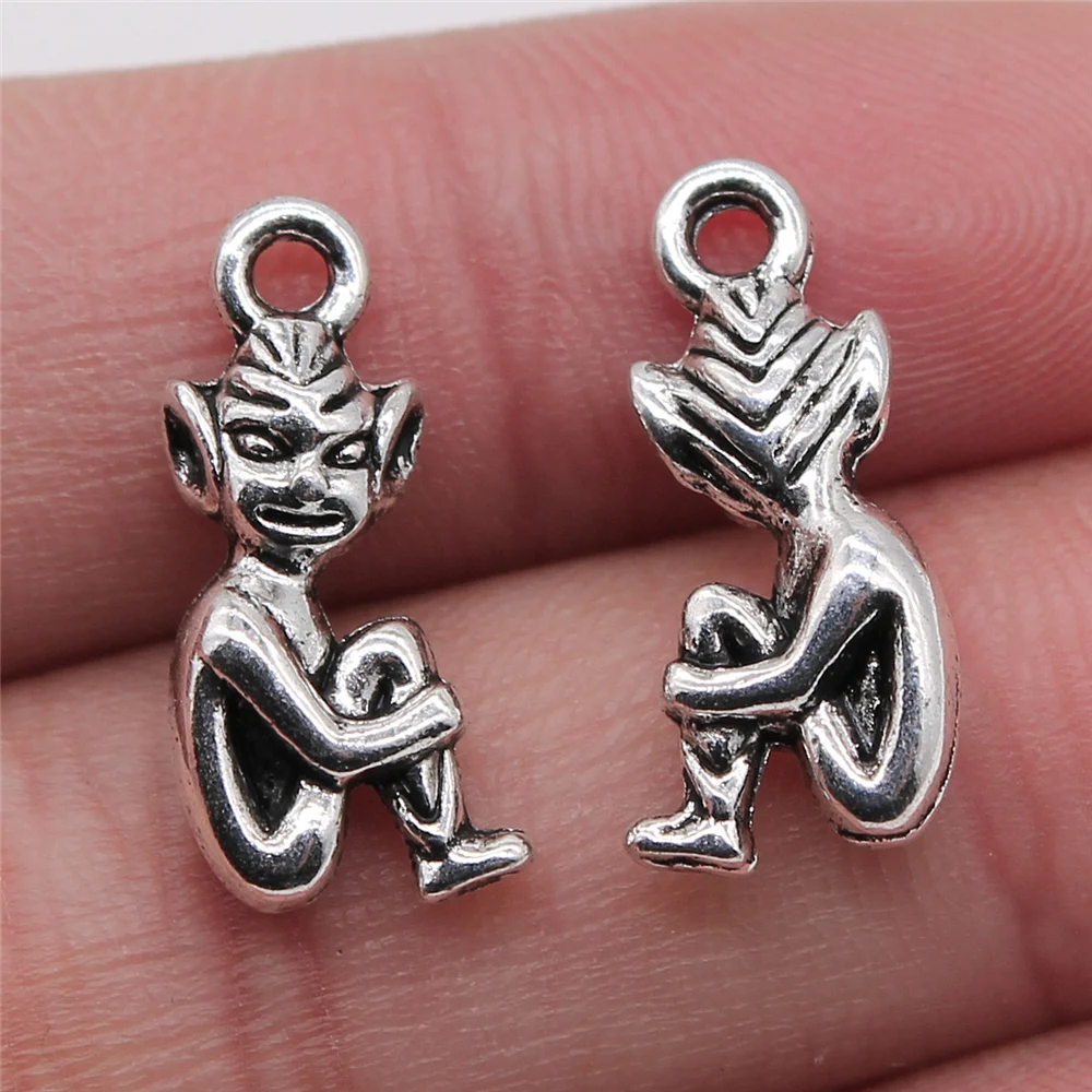 10pcs 10x20mm Sitting Idol Charms Antique Silver Plated For Jewelry Making Charms Pendant DIY Jewelry Findings
10pcs 10x20mm Sitting Idol Charms Antique Silver Plated For Jewelry Making Charms Pendant DIY Jewelry Findings