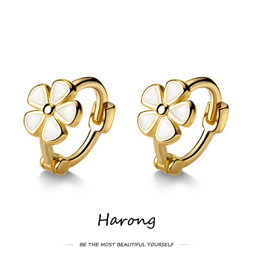 Harong Tiny Flower Hoop Earrings Copper Gold Silver Plated Hypoallergenic Ctue Earrings Jewelry for Women Girls Trendy Gifts
Harong Tiny Flower Hoop Earrings Copper Gold Silver Plated Hypoallergenic Ctue Earrings Jewelry for Women Girls Trendy Gifts