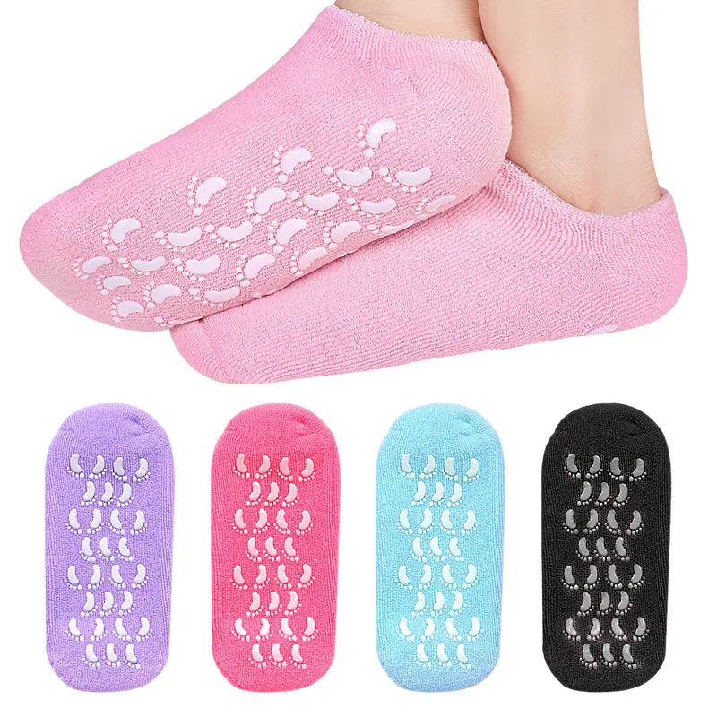 2pc Foot Care Spa Moisturizing Gel Socks Exfoliating Dry Cracked Soft Skin Pedicure Hard Heel skin Protector Repairing
2pc Foot Care Spa Moisturizing Gel Socks Exfoliating Dry Cracked Soft Skin Pedicure Hard Heel skin Protector Repairing