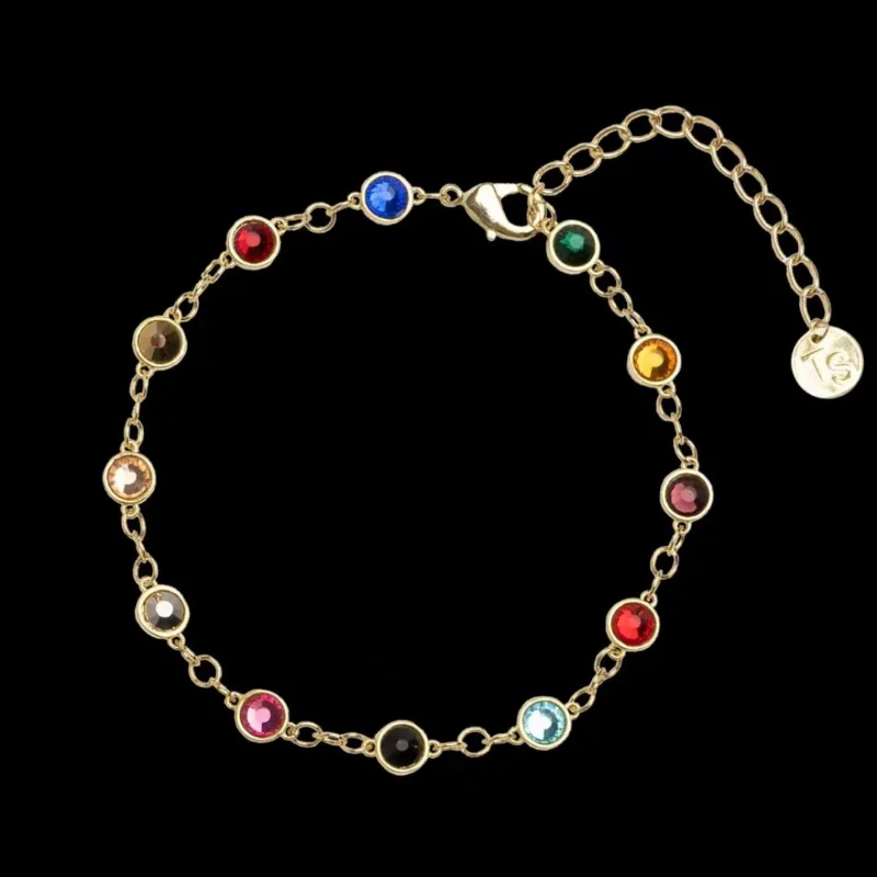 Fashion Colored Gemstones Bracelet TS Peripherals Exquisite Bracelets for Women Birthday Christmas Jewelry Gift
Fashion Colored Gemstones Bracelet TS Peripherals Exquisite Bracelets for Women Birthday Christmas Jewelry Gift