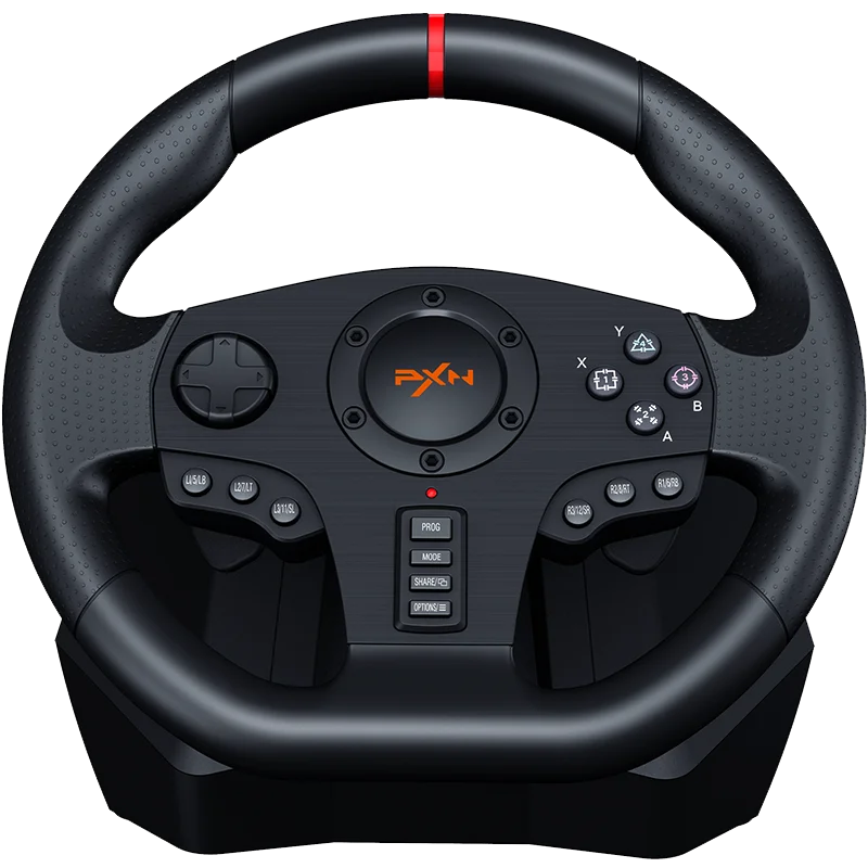 PXN-V900 900 degree Double Vibration Gaming Racing Steering Wheel for PC/PS3/PS4/Xbox one&series/Switch X-Input/D-Input
PXN-V900 900 degree Double Vibration Gaming Racing Steering Wheel for PC/PS3/PS4/Xbox one&series/Switch X-Input/D-Input