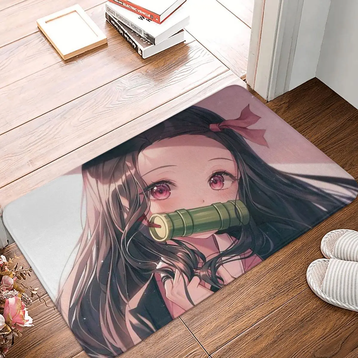 Demon Slayer Anime Non-slip Doormat Nezuko Kamado Bath Kitchen Mat Welcome Carpet Indoor Modern Decor
Demon Slayer Anime Non-slip Doormat Nezuko Kamado Bath Kitchen Mat Welcome Carpet Indoor Modern Decor