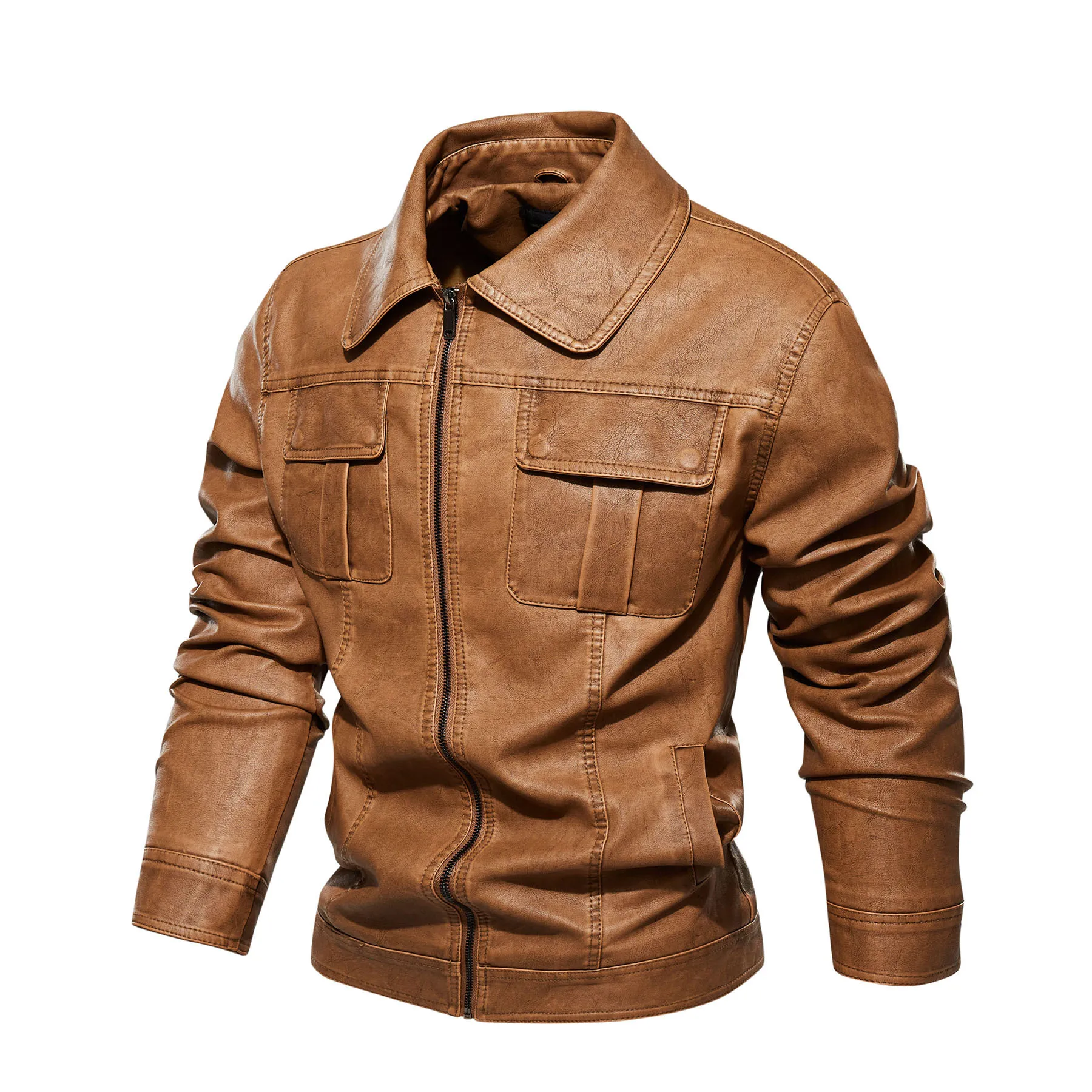 Осень/Зима 2022, мужские кожаные куртки, повседневные Модные байкерские куртки, мужские приталенные кожаные куртки премиум-класса, уличная од...
Осень/Зима 2022, мужские кожаные куртки, повседневные Модные байкерские куртки, мужские приталенные кожаные куртки премиум-класса, уличная од...