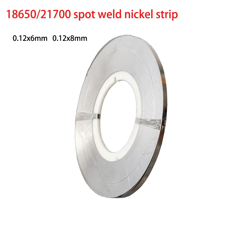 1kg 0.12mm Thickness 6mm 8mm Width 18650 /21700 Battery Spot Welding Nickel Plated Strip Spot Welders Welding Lithium Batteries
1kg 0.12mm Thickness 6mm 8mm Width 18650 /21700 Battery Spot Welding Nickel Plated Strip Spot Welders Welding Lithium Batteries