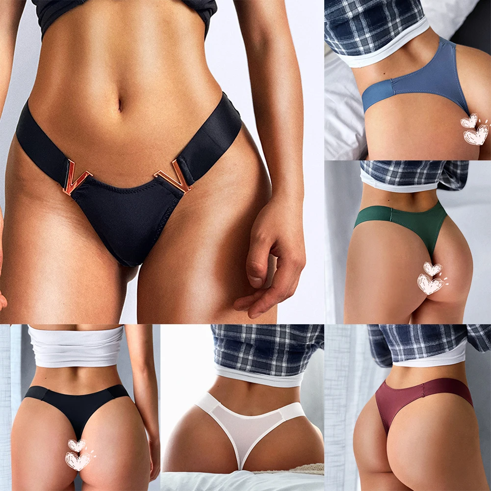 Sexy Women Low Waist High Cut Thongs Lingeries Underwear Panties G-string T-back Nightwear V-string Female Butt-lift Underpants
Sexy Women Low Waist High Cut Thongs Lingeries Underwear Panties G-string T-back Nightwear V-string Female Butt-lift Underpants