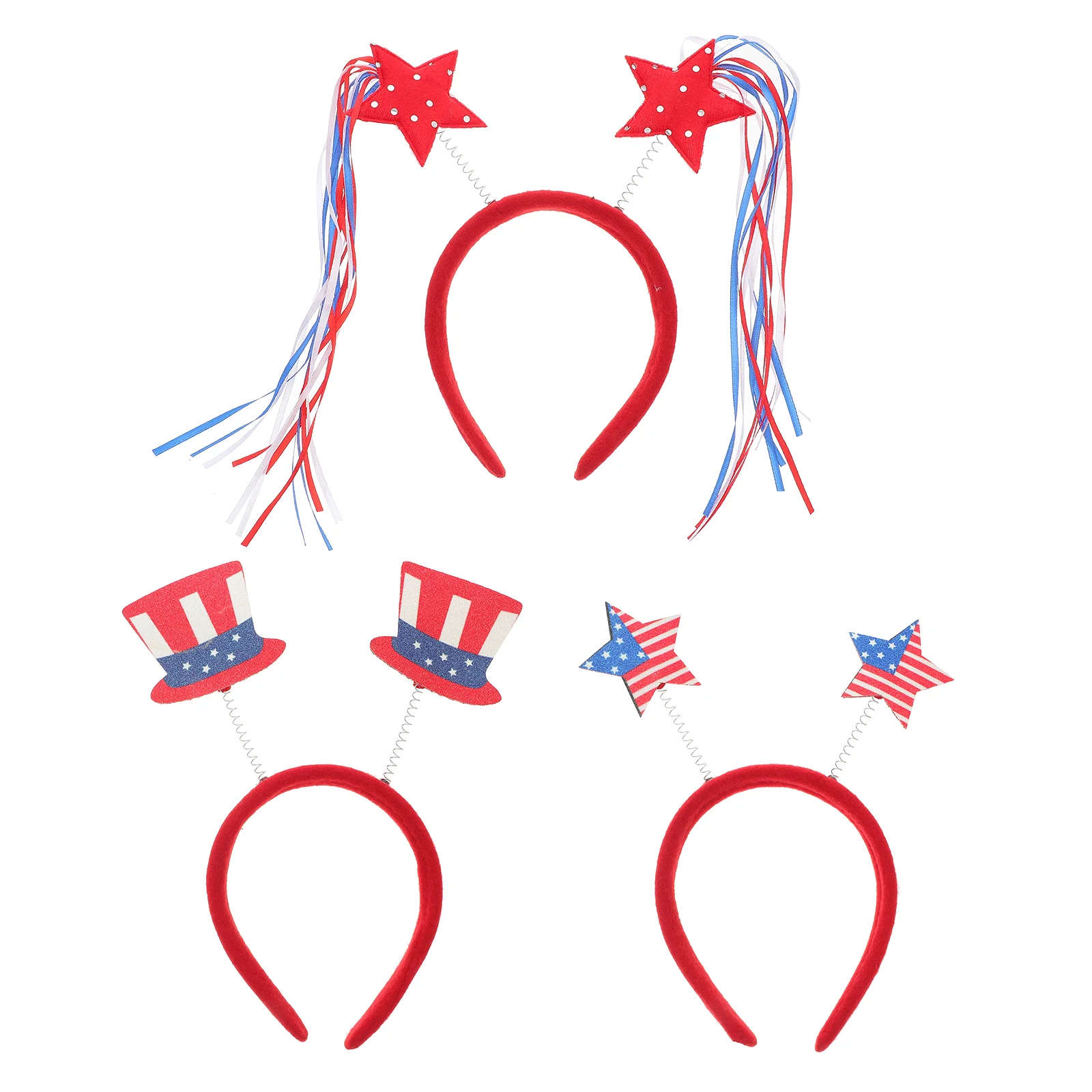 Headband July4Th Flag Day Costume Independence American Head Patriotic Hair Bopper Party Fourth Supplies Accessories Boppers
Headband July4Th Flag Day Costume Independence American Head Patriotic Hair Bopper Party Fourth Supplies Accessories Boppers