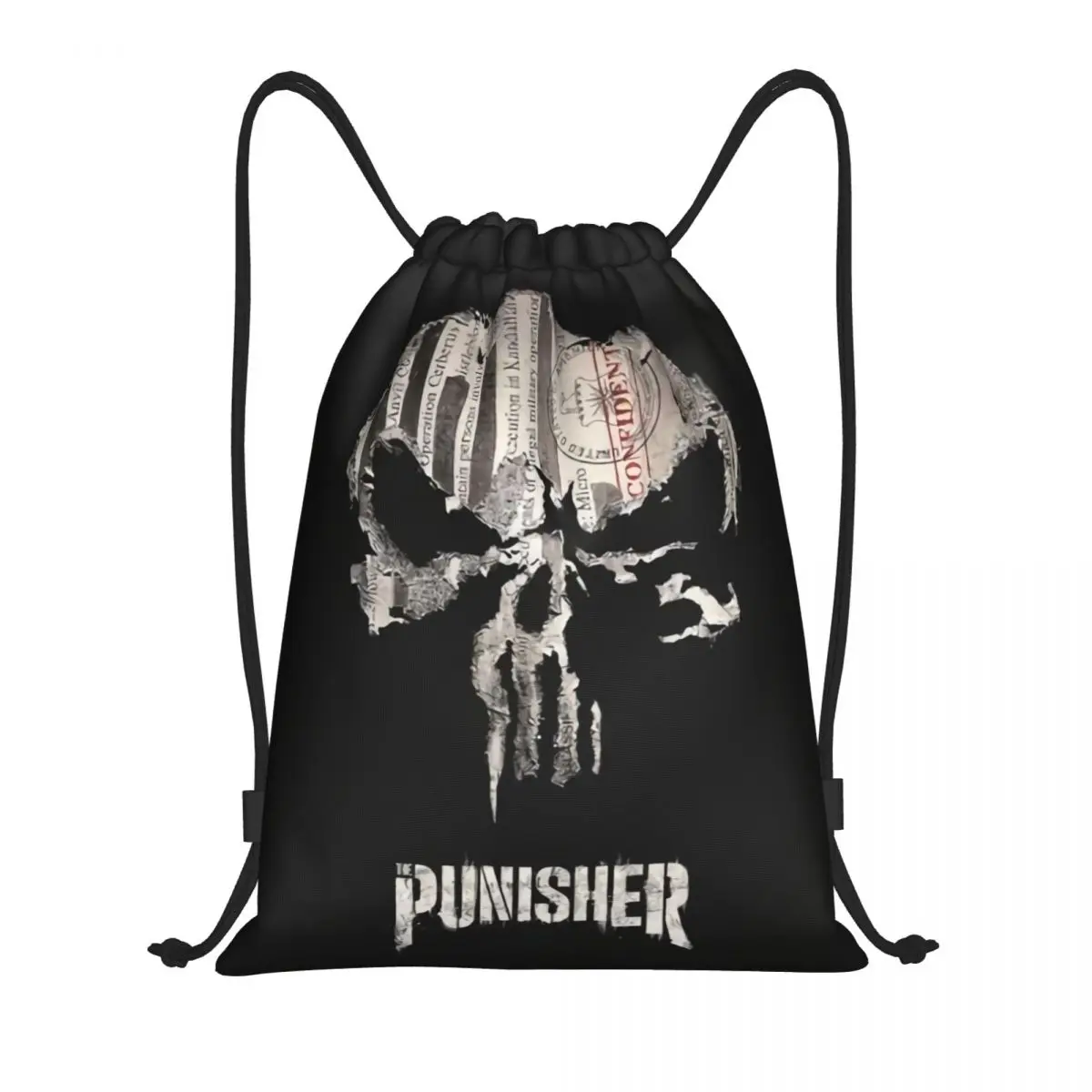 Custom Skeleton Skull Heavy Metal Punishers Drawstring Bags for Shopping Yoga Backpacks Men Women Sports Gym Sackpack
Custom Skeleton Skull Heavy Metal Punishers Drawstring Bags for Shopping Yoga Backpacks Men Women Sports Gym Sackpack