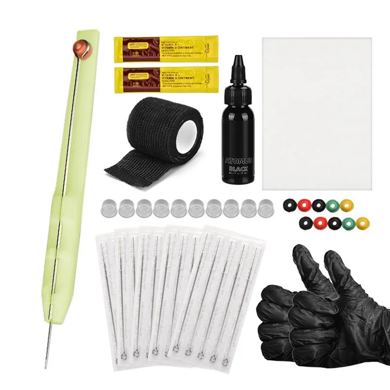 Набор для татуировок с ручной перчаткой, чернильные перчатки для поделок, набор игл 3RL / 5RL / 7RL/9RL, иглы для татуировок # E
Набор для татуировок с ручной перчаткой, чернильные перчатки для поделок, набор игл 3RL / 5RL / 7RL/9RL, иглы для татуировок # E