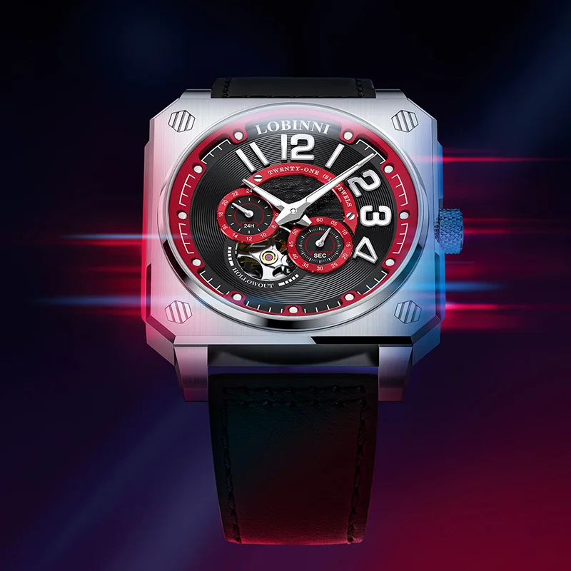 LOBINNI Man Luxury Business Watch Fashion Casual Automatic Mechanical Luminous Wristwatch Men Waterproof Sport Chronograph Clock
LOBINNI Man Luxury Business Watch Fashion Casual Automatic Mechanical Luminous Wristwatch Men Waterproof Sport Chronograph Clock