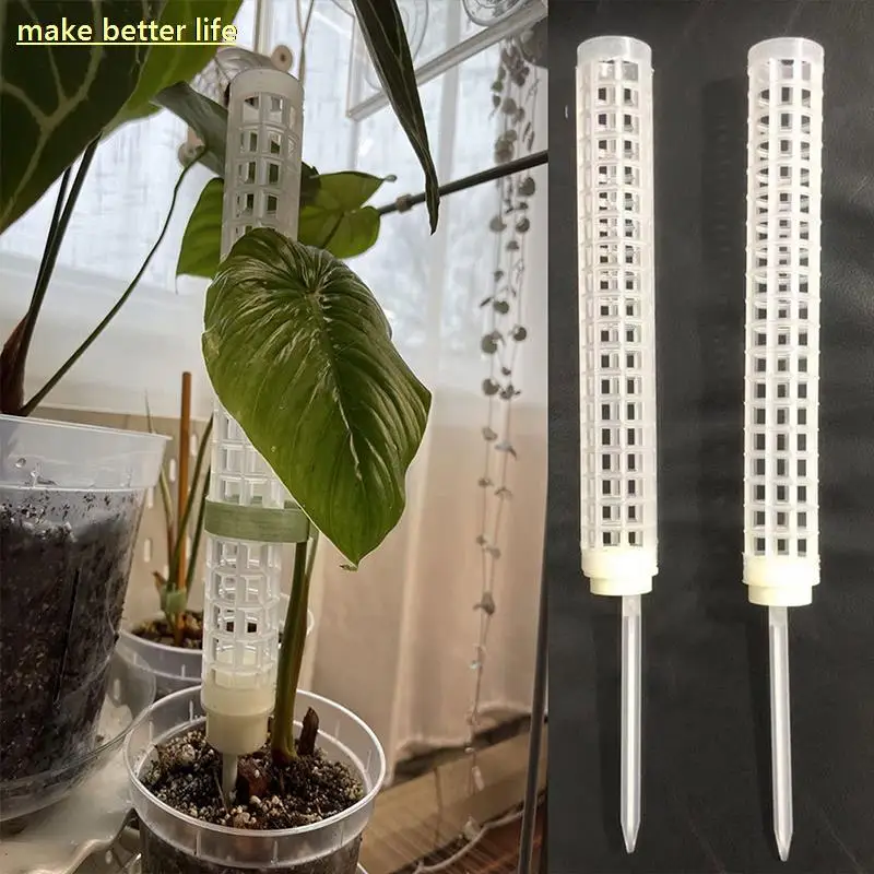 NEW 1Pcs Plant Climbing Frame Stackable Plant Moss Stick Plastic Hollowed Moss Pole
NEW 1Pcs Plant Climbing Frame Stackable Plant Moss Stick Plastic Hollowed Moss Pole