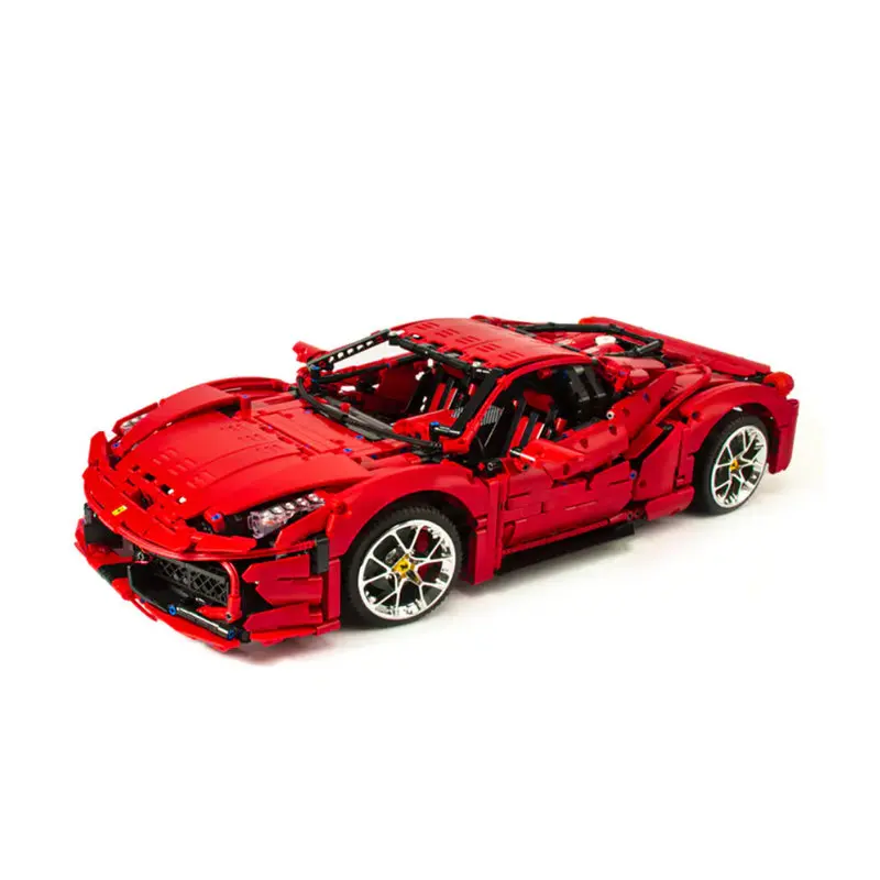 Ferraried 458 High-Tech 1:8 Super Racing Sport Car 10304 Model Building Blocks Bricks Technical Set Furious Gifts Toys For Boys
Ferraried 458 High-Tech 1:8 Super Racing Sport Car 10304 Model Building Blocks Bricks Technical Set Furious Gifts Toys For Boys