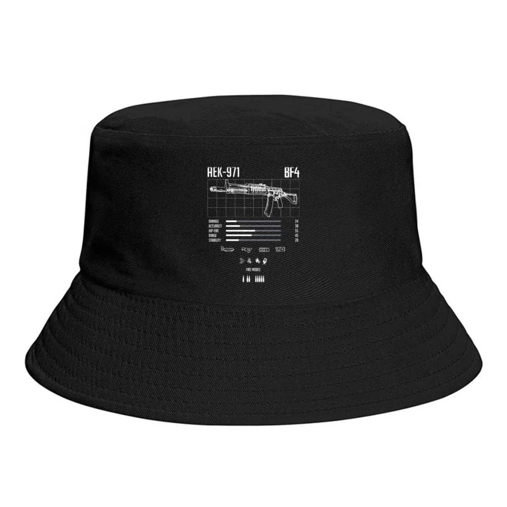BF4 AEK 971 Fisherman Hat Unisex Customized Battlefield Military Shooting Game Summer Bucket Hats Bob Femme Gorro Sun-Proof
BF4 AEK 971 Fisherman Hat Unisex Customized Battlefield Military Shooting Game Summer Bucket Hats Bob Femme Gorro Sun-Proof