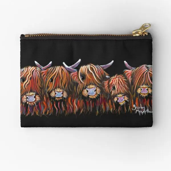Scottish Highland Hairy Cows The Hairy Zipper Pouches Packaging Underwear Men Pure Storage Coin Money Socks Wallet Key Women
Scottish Highland Hairy Cows The Hairy Zipper Pouches Packaging Underwear Men Pure Storage Coin Money Socks Wallet Key Women