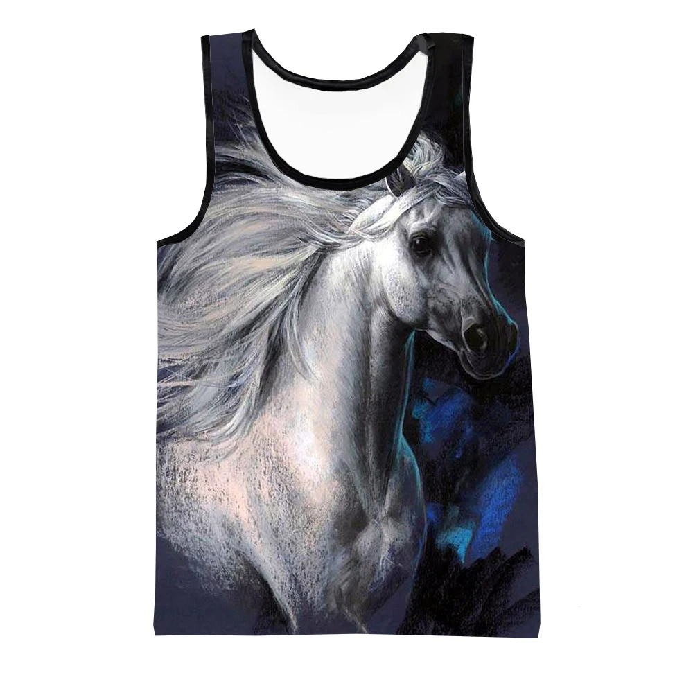 Graffiti Cool Horse Graphic 3D Print Tank Tops Summer Men Women Fashion Animal Harajuku Clothes Casual Sleeveless Vest Clothing
Graffiti Cool Horse Graphic 3D Print Tank Tops Summer Men Women Fashion Animal Harajuku Clothes Casual Sleeveless Vest Clothing
