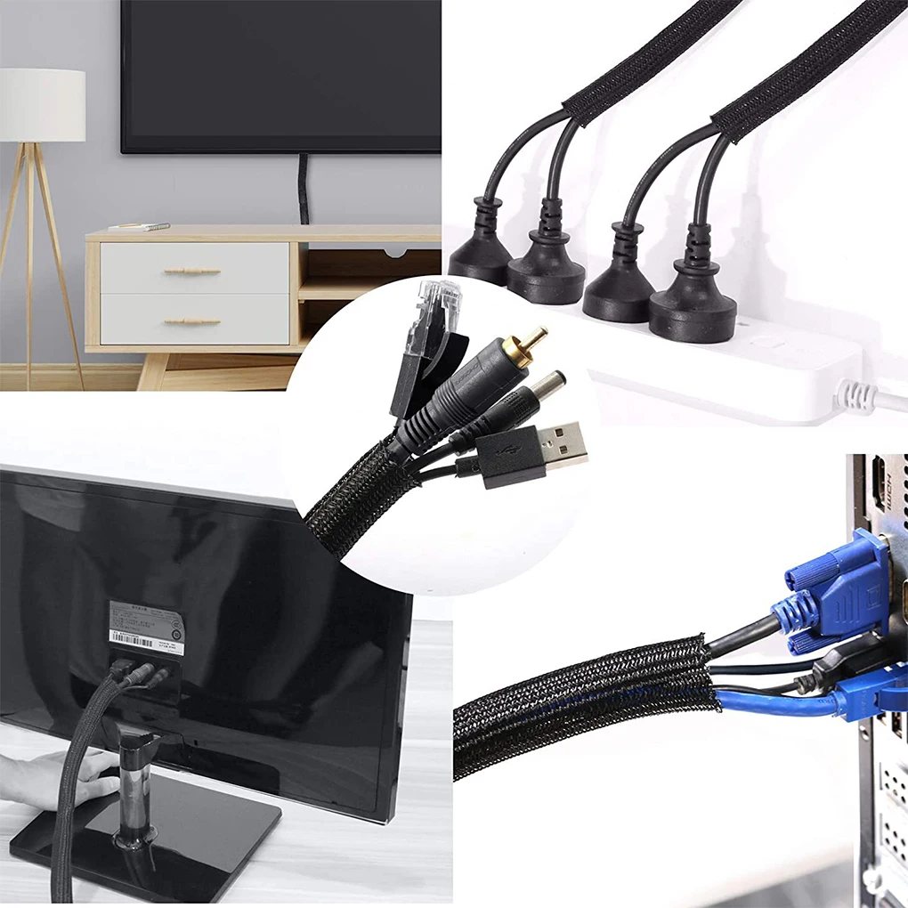 Cable Wire Cover Tool Organization Sleeves Professional Home Office Universal Cord Sleeve Organizer Protective Accessory
Cable Wire Cover Tool Organization Sleeves Professional Home Office Universal Cord Sleeve Organizer Protective Accessory