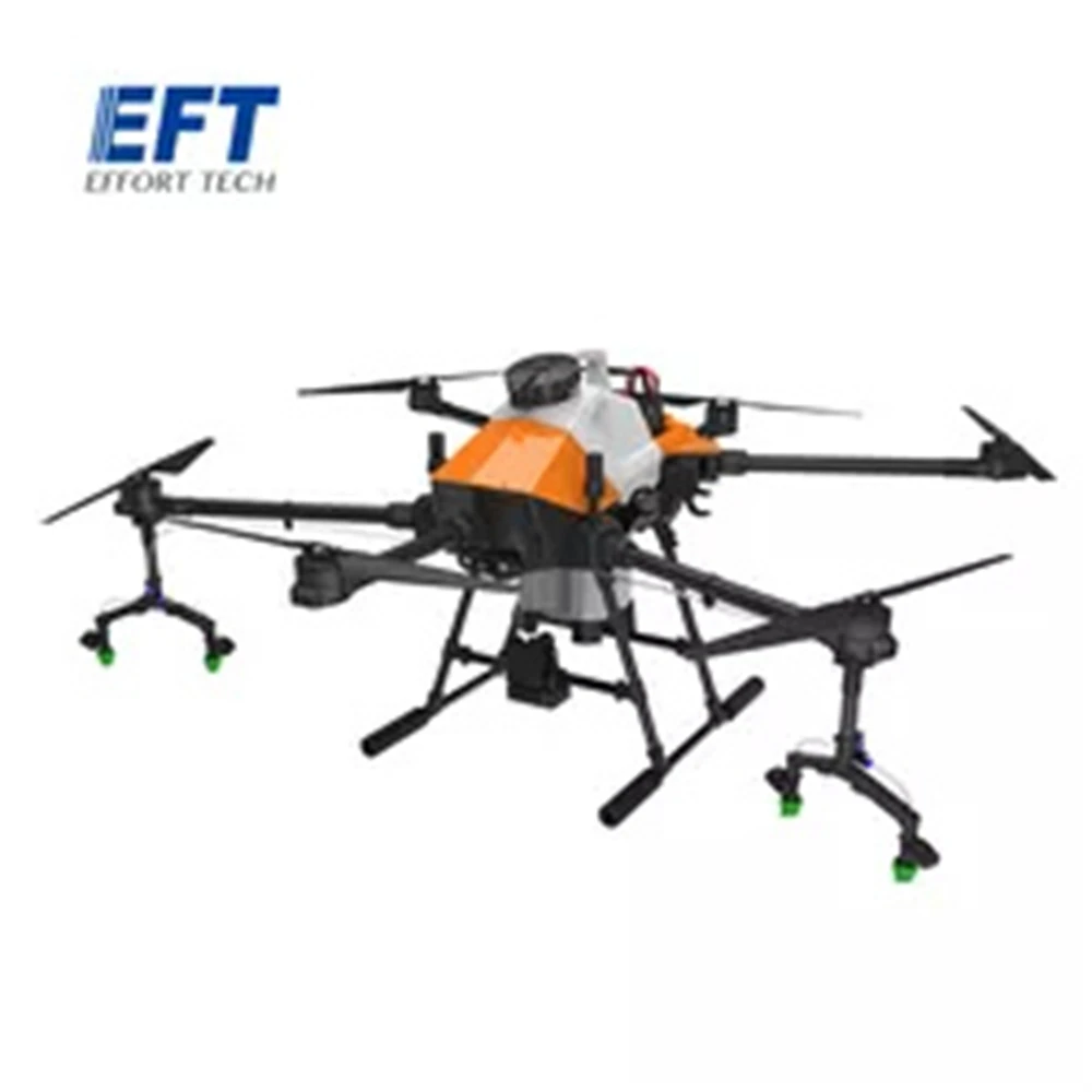 High Quality EFT 6-axis 10kg Payload G610 Plant Protection Agriculture Drone Sprayer Farming UAV Frame for Pesticide Spraying
High Quality EFT 6-axis 10kg Payload G610 Plant Protection Agriculture Drone Sprayer Farming UAV Frame for Pesticide Spraying
