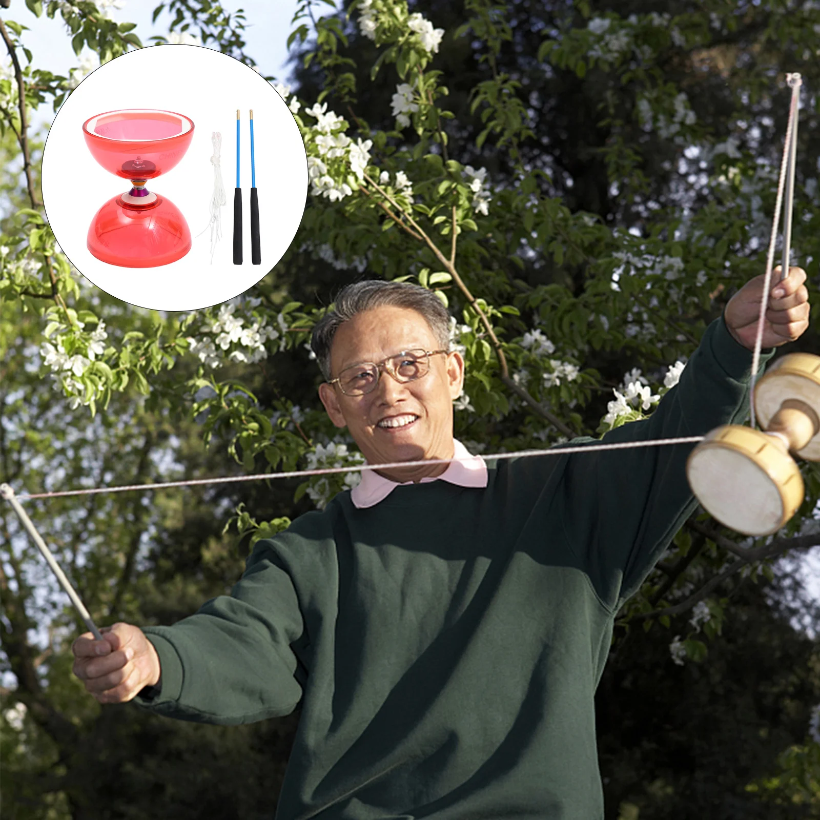 Diabolo S Jugglingdiabolos Sticks Games Camping Crystal Fitness Trick Flight Plaything Beginner Yoyo Chinese Bearing
Diabolo S Jugglingdiabolos Sticks Games Camping Crystal Fitness Trick Flight Plaything Beginner Yoyo Chinese Bearing