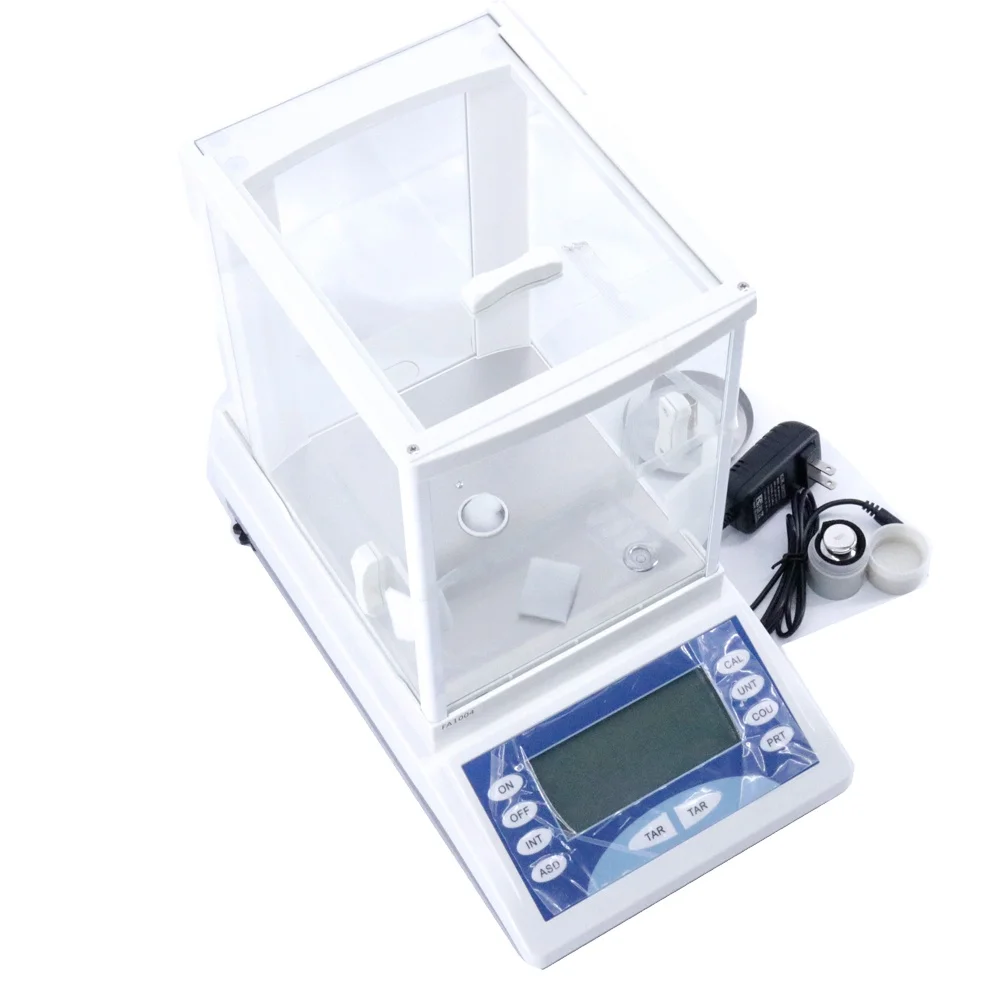 FA1004 Electronic Analytical Balance Precision Scale Laboratory Use 100g/0.1mg
FA1004 Electronic Analytical Balance Precision Scale Laboratory Use 100g/0.1mg