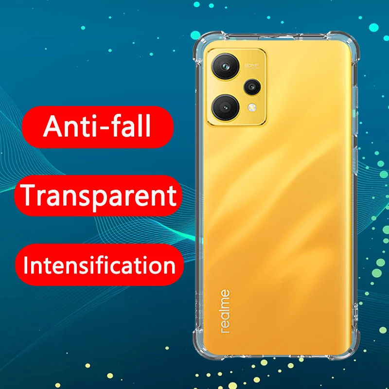 Airbag Shockproof Fine hole Transparent Phone Case For Realme Q5 case Anti-drop Lens Protection Clear Case
Airbag Shockproof Fine hole Transparent Phone Case For Realme Q5 case Anti-drop Lens Protection Clear Case