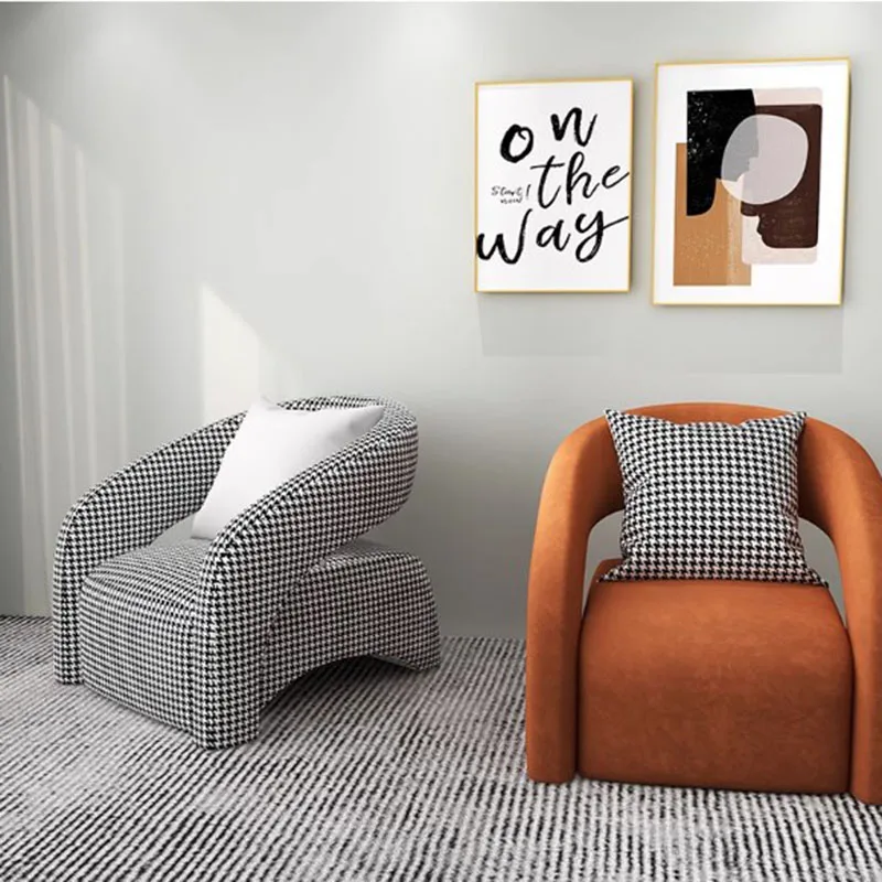 Boucle Industrial Elastic Chairs Back Support Pillow Office Nordic Chairs Lazy Sofa Massage Single Chaise Salon Unique Furniture
Boucle Industrial Elastic Chairs Back Support Pillow Office Nordic Chairs Lazy Sofa Massage Single Chaise Salon Unique Furniture