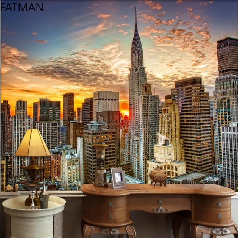 3D обои FATMAN на заказ, великолепные строительные обои в стиле High Building с изображением Нью-Йорка, украшение для гостевой комнаты, настенные фрес...
3D обои FATMAN на заказ, великолепные строительные обои в стиле High Building с изображением Нью-Йорка, украшение для гостевой комнаты, настенные фрес...