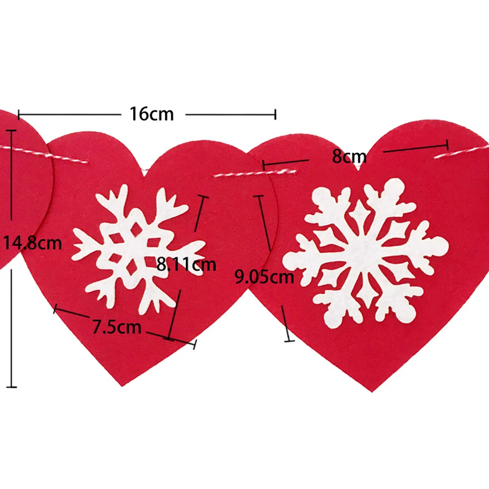 Fashion Hanging Banner Creative Red Heart Shape Party Banner Party Bunting Christmas Tree Home Wedding
Fashion Hanging Banner Creative Red Heart Shape Party Banner Party Bunting Christmas Tree Home Wedding