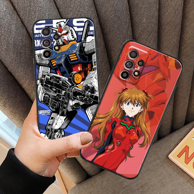 Excited Warrior Evangelion For Samsung A52 A72 4G 5G Phone Case Silicone Cover Black Soft Liquid Silicon Coque Back
Excited Warrior Evangelion For Samsung A52 A72 4G 5G Phone Case Silicone Cover Black Soft Liquid Silicon Coque Back