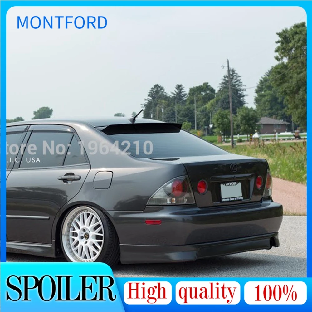 

Car Styling For Lexus IS200 IS250 IS350 IS300 /IS200 1998-2005 ABS Plastic Material Rear Roof Spoiler Sun Visor Spoiler Wing