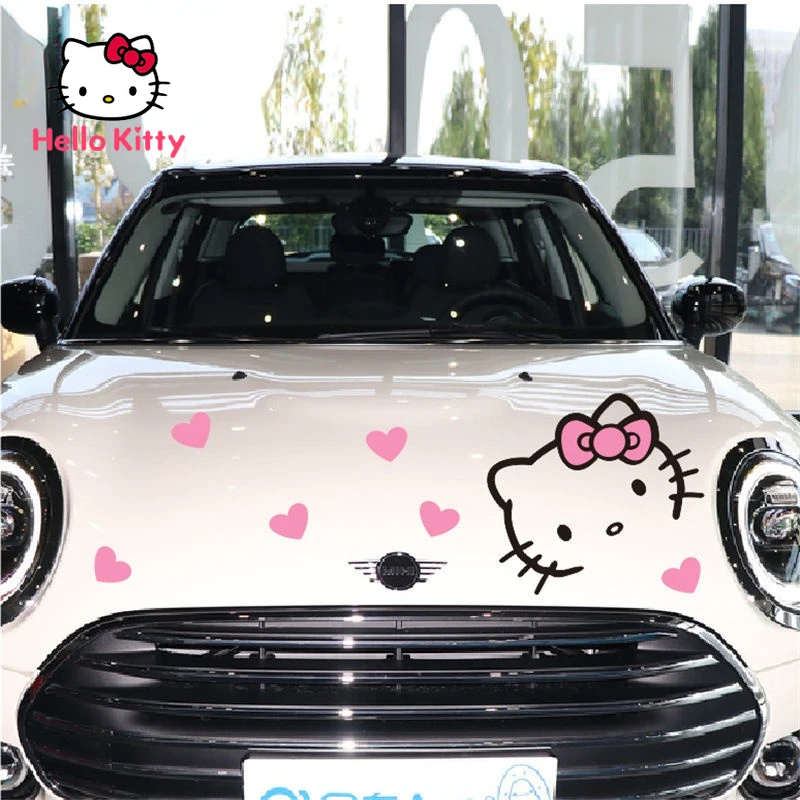 Hello Kitty Car Sticker Hood Car Sticker Cartoon Cute Printing Hood Body Decoration Car Accessories Heart-shaped Bow Element
Hello Kitty Car Sticker Hood Car Sticker Cartoon Cute Printing Hood Body Decoration Car Accessories Heart-shaped Bow Element