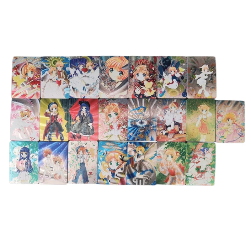 22 шт./компл. картонная крышка Сакура DIY аниме девушка герой Kayoing KINOMOTO Sakura LI SYAORAN Flash Card игровая коллекция карт
22 шт./компл. картонная крышка Сакура DIY аниме девушка герой Kayoing KINOMOTO Sakura LI SYAORAN Flash Card игровая коллекция карт