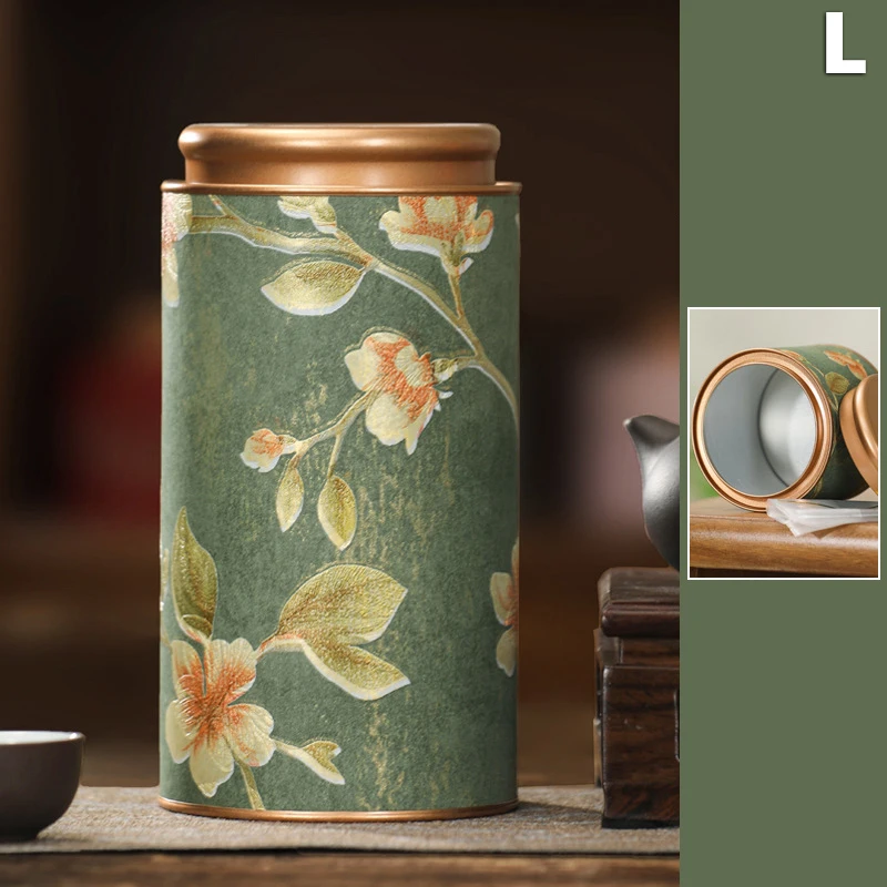 Пустая банка для чая N2HAO с цветочным узором
Пустая банка для чая N2HAO с цветочным узором