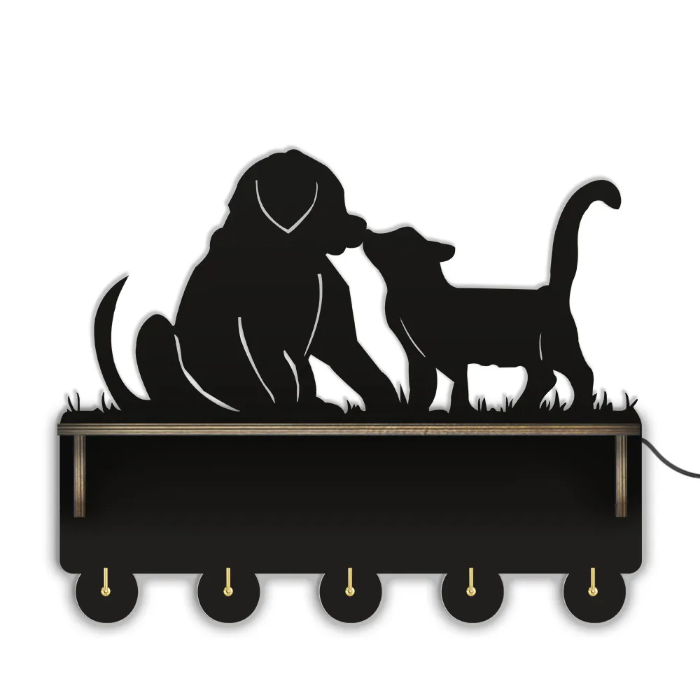 Dog And Cat Vet Clinic Decorative Wall Mounted Key Holder Pet Hospital Animals Decor Wall Mounted Wooden Coat Rack With Shelf
Dog And Cat Vet Clinic Decorative Wall Mounted Key Holder Pet Hospital Animals Decor Wall Mounted Wooden Coat Rack With Shelf