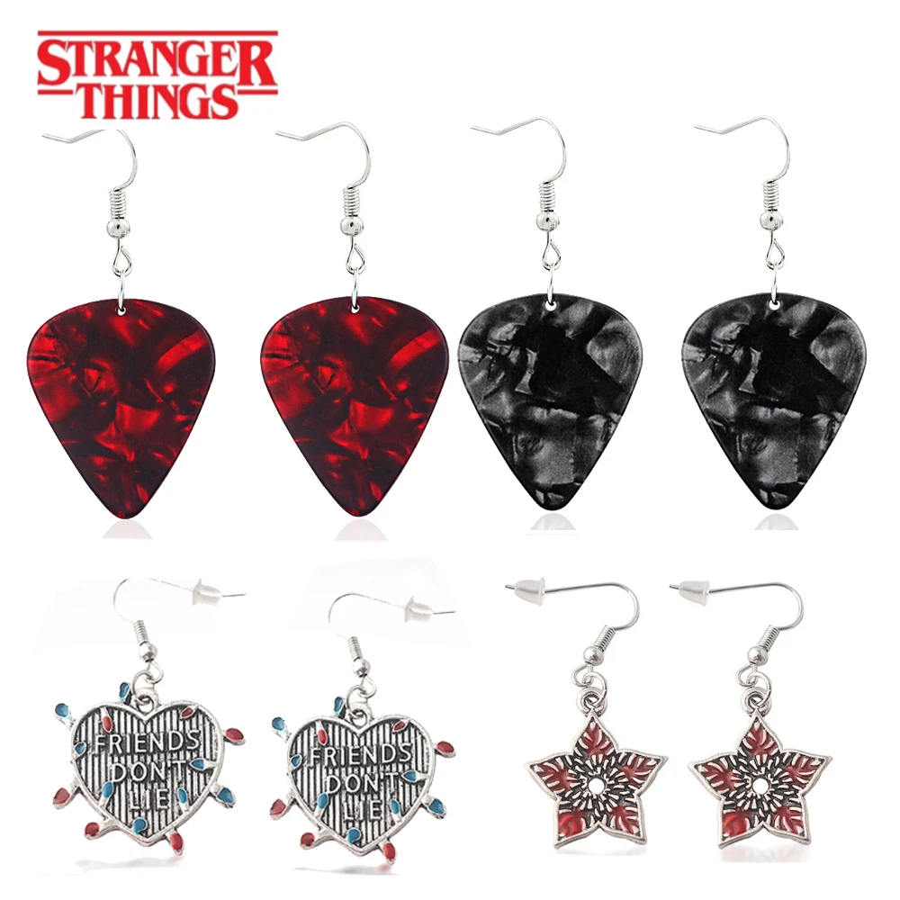 Hot Sale Hellfire Club Stranger Things Season 4 Earrings Charms Drop Oorbellen Girls Women Choker Party Jewelry Gift
Hot Sale Hellfire Club Stranger Things Season 4 Earrings Charms Drop Oorbellen Girls Women Choker Party Jewelry Gift