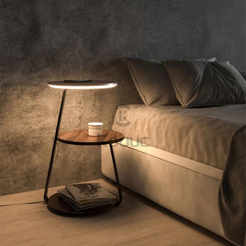 Kobuc Nordic Table LED Floor Lights 22W Touch Switch Standing Lamps with Qi Wireless Charge for Living Room Bedroom Study Hotel
Kobuc Nordic Table LED Floor Lights 22W Touch Switch Standing Lamps with Qi Wireless Charge for Living Room Bedroom Study Hotel