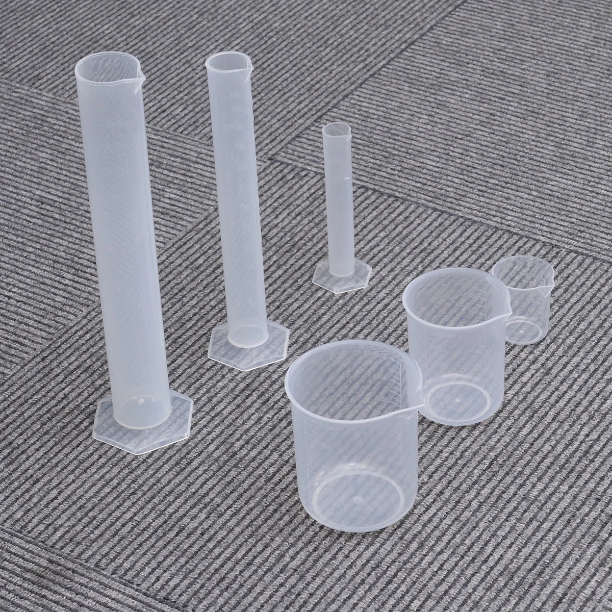 3 PCS/Set Translucent Measuring Cups with Pack of 3 Measuring Tubes for Home Laboratory
3 PCS/Set Translucent Measuring Cups with Pack of 3 Measuring Tubes for Home Laboratory