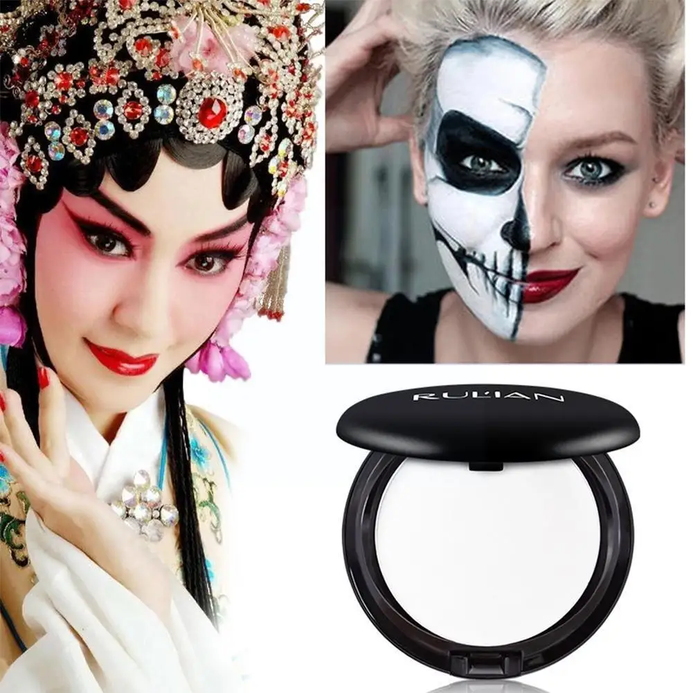 Universal White Makeup Foundation Cream Concealer COS White Zombie Opera Cream Scenic Make-Up Face Foundation Halloween Mak I6B3
Universal White Makeup Foundation Cream Concealer COS White Zombie Opera Cream Scenic Make-Up Face Foundation Halloween Mak I6B3