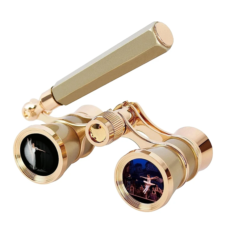 1 Piece Mini Opera Glasses Binoculars With 3X Magnification Theater Telescope Champagne Gold Gift For Girls
1 Piece Mini Opera Glasses Binoculars With 3X Magnification Theater Telescope Champagne Gold Gift For Girls