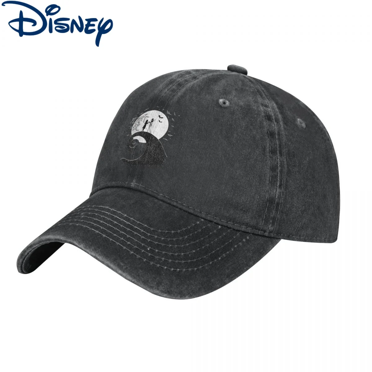 

Disney Nightmare Before Christmas Unisex Baseball Caps Jack Distressed Denim Washed Hats Cap Fashion Outdoor Summer Gift Sun Cap