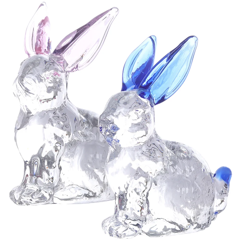 Rabbitbunny Figurine Crystal Decor Animal Easter Figurines Statue Chinese New Year Ornament Blown Animals Figuressmall Prop
Rabbitbunny Figurine Crystal Decor Animal Easter Figurines Statue Chinese New Year Ornament Blown Animals Figuressmall Prop