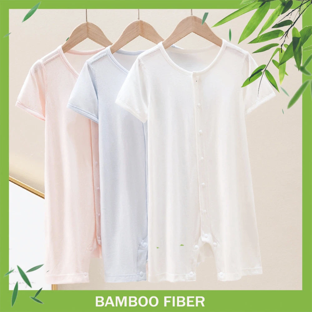 Ultra Soft Bamboo Fiber Cotton Blended Unisex Baby Boys Girls Short Sleeve Rompers Coverall Jumpsuit Infant Babys Clothes Summer
Ultra Soft Bamboo Fiber Cotton Blended Unisex Baby Boys Girls Short Sleeve Rompers Coverall Jumpsuit Infant Babys Clothes Summer
