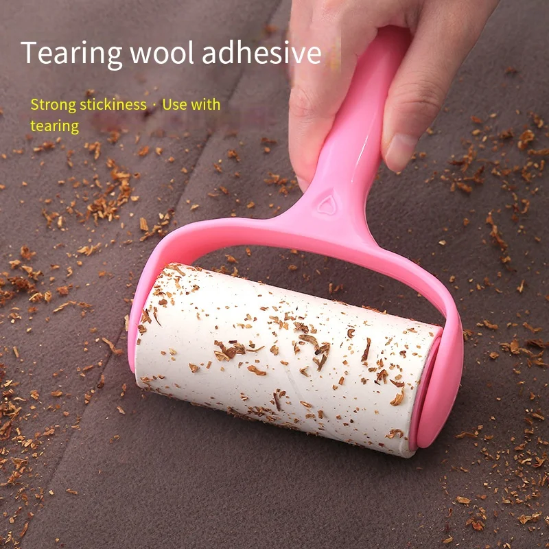 Sticky hair roller creative sticky duster oblique tear 10cm roller brush clothes pet cleaning replacement paper clothes sticky h
Sticky hair roller creative sticky duster oblique tear 10cm roller brush clothes pet cleaning replacement paper clothes sticky h