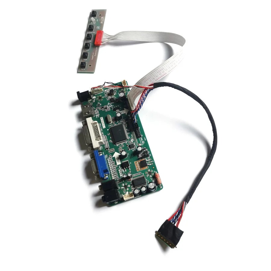 For N133FGE/N140FGE/N173FGE 1600*900 VGA+DVI Screen LVDS LED 60Hz 40-Pin M.NT68676 Display Controller Board DIY Kit
For N133FGE/N140FGE/N173FGE 1600*900 VGA+DVI Screen LVDS LED 60Hz 40-Pin M.NT68676 Display Controller Board DIY Kit