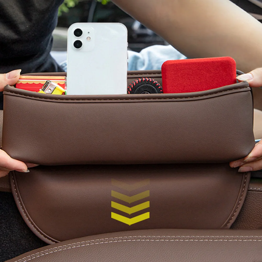 Car Seat Gap Filler Storage Box PU Leather Vehicle Left Right Center Console Organizer Tool Storage Bag
Car Seat Gap Filler Storage Box PU Leather Vehicle Left Right Center Console Organizer Tool Storage Bag