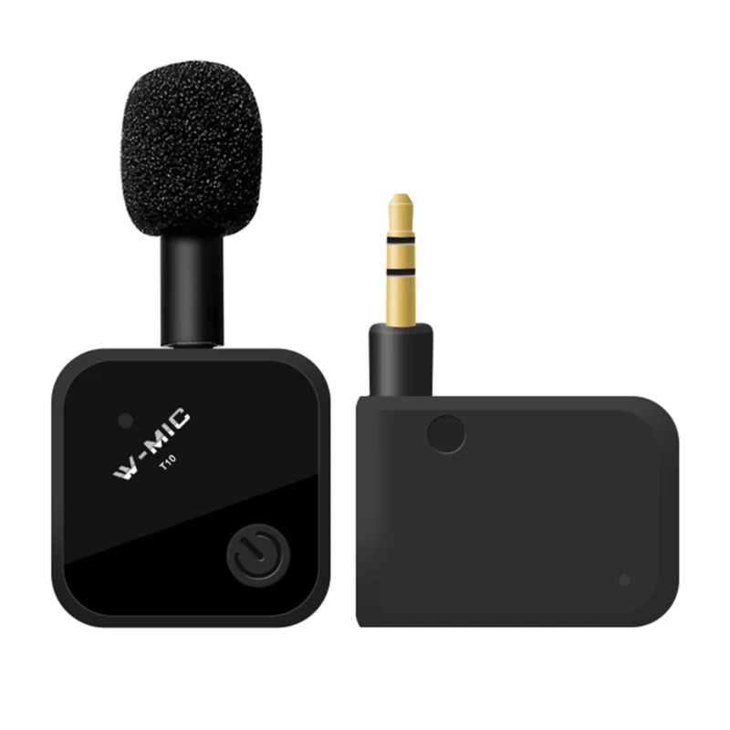 

Wireless Lavalier Microphone Portable Mini Microphone Transmitter Live Streaming Live Broadcast Lapel Microphone Drop Shipping