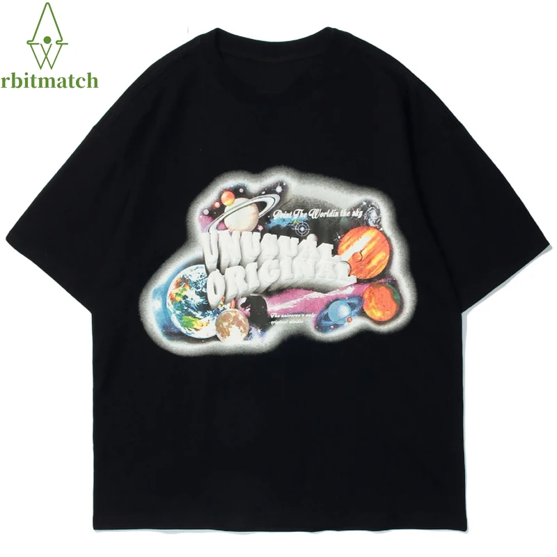 Summer Tshirts Streetwear Universe Galaxy Planets Print Short Sleeve Tees Shirts Men Harajuku Hip Hop Casual Short Sleeve Tops
Summer Tshirts Streetwear Universe Galaxy Planets Print Short Sleeve Tees Shirts Men Harajuku Hip Hop Casual Short Sleeve Tops